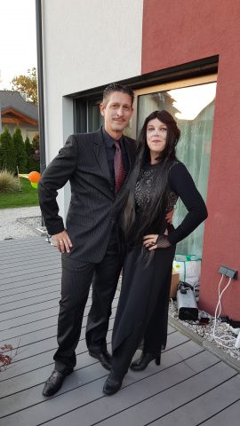 Sabine und Sebastian Geyer aka The Addams