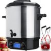 Glühweinkocher 27L aus Edelstahl mit Timer und 2000W