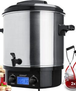 Glühweinkocher 27L aus Edelstahl mit Timer und 2000W